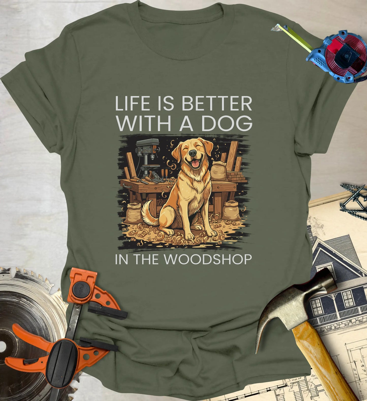 In the Woodshop T-Shirt