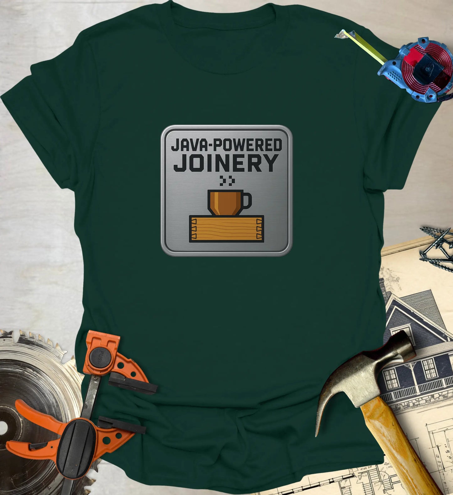 Java-Powered Joinery T-Shirt