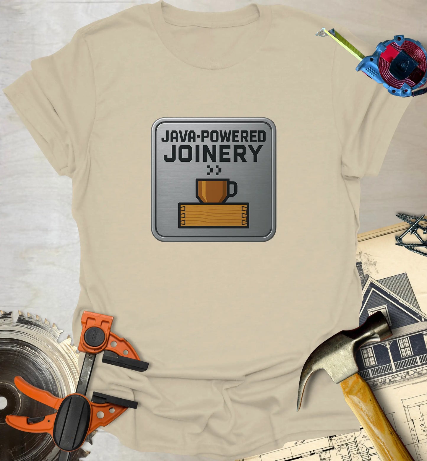 Java-Powered Joinery T-Shirt