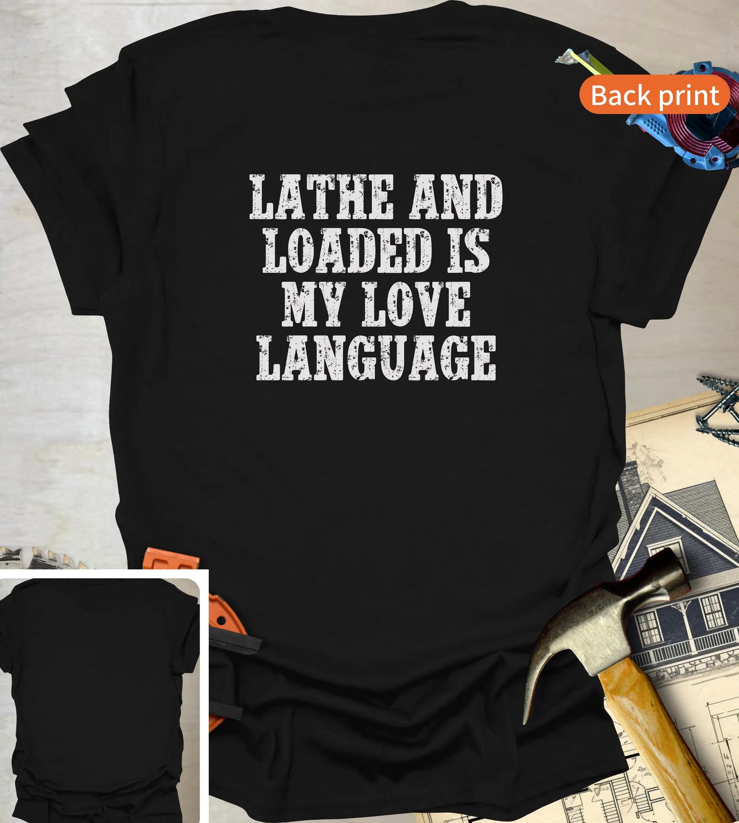 Lathe and Loaded T-Shirt