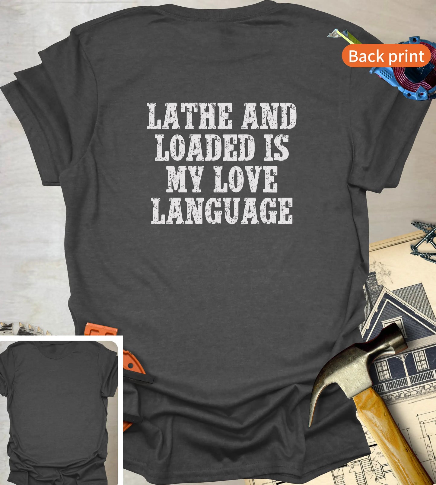 Lathe and Loaded T-Shirt