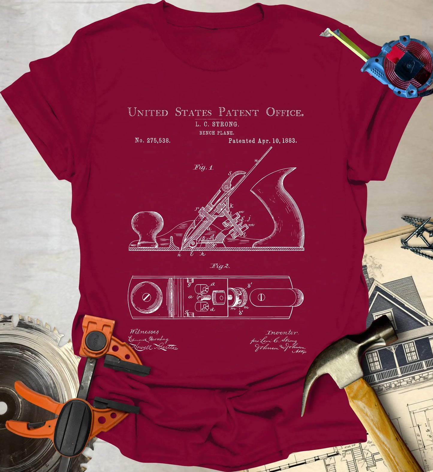 Plane Patent T-Shirt