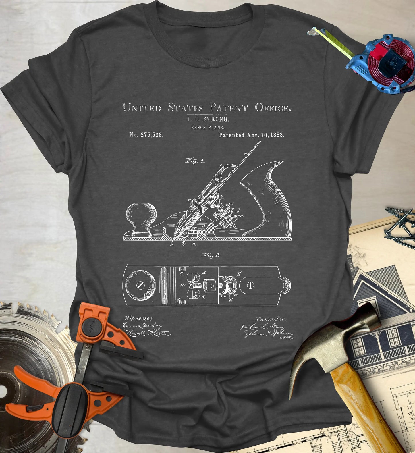 Plane Patent T-Shirt