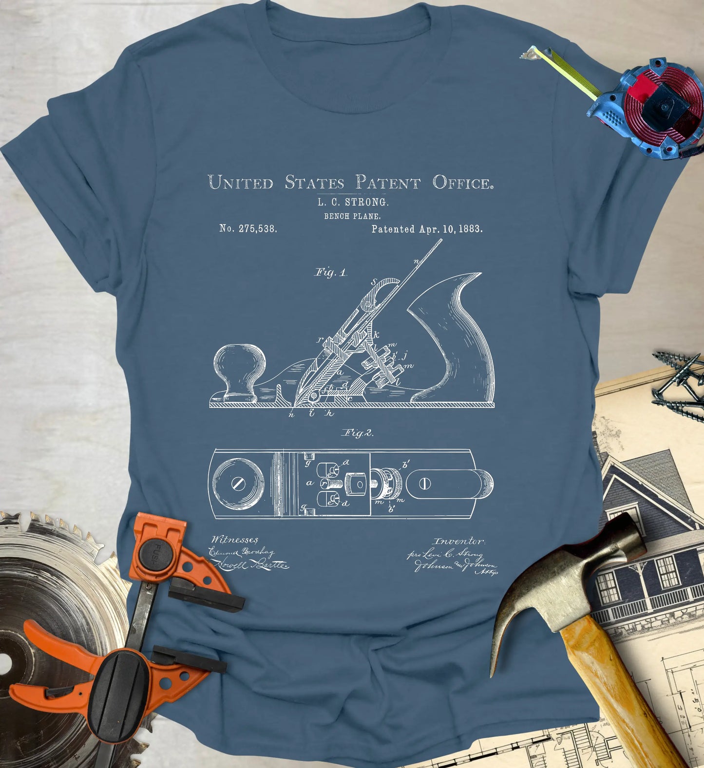 Plane Patent T-Shirt