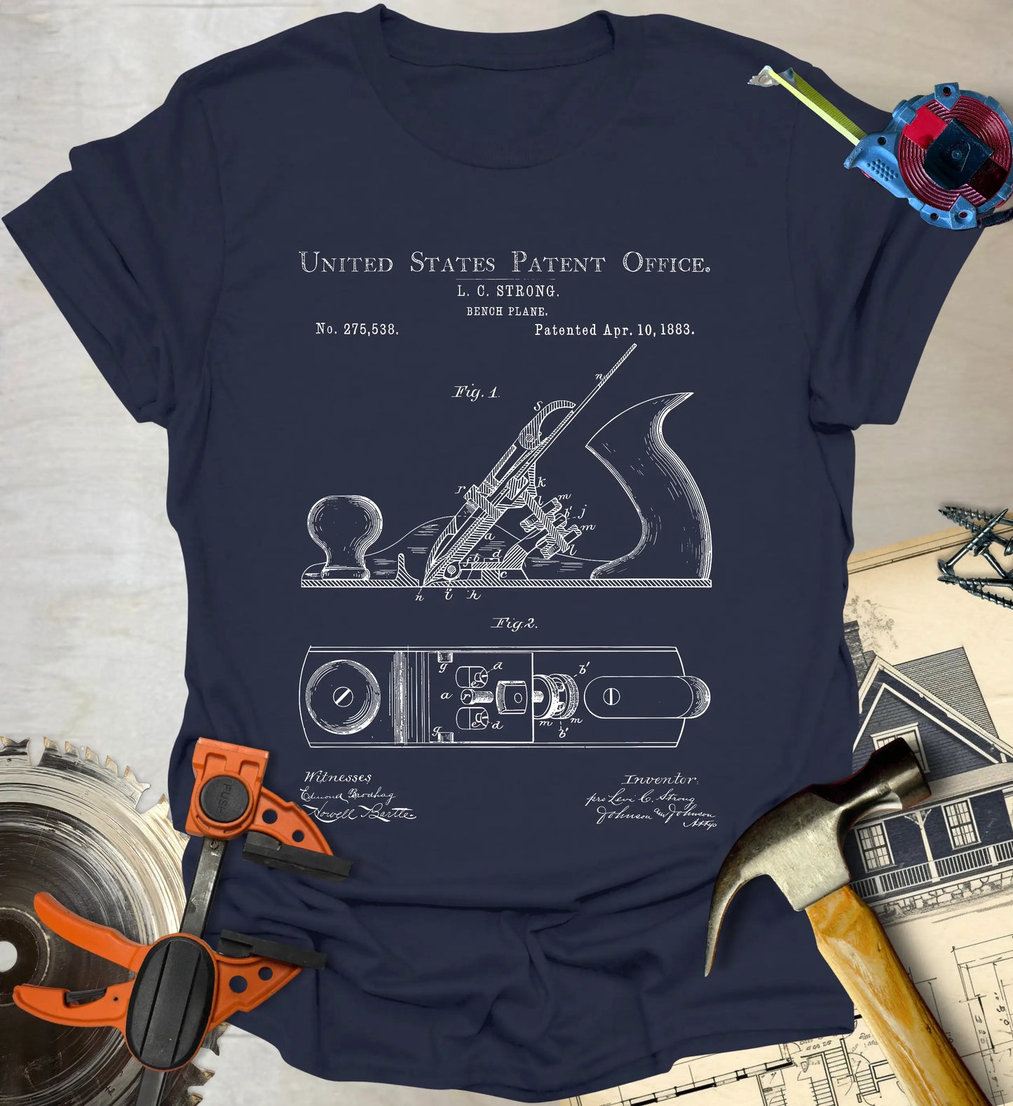 Plane Patent T-Shirt