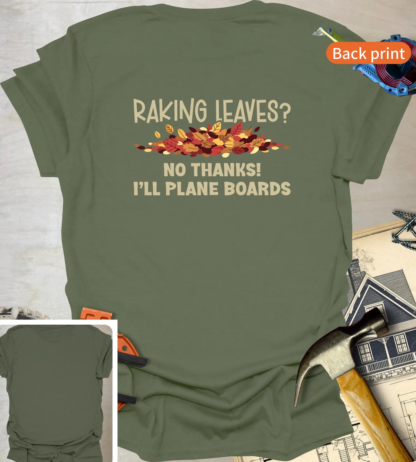 Raking Leaves T-Shirt