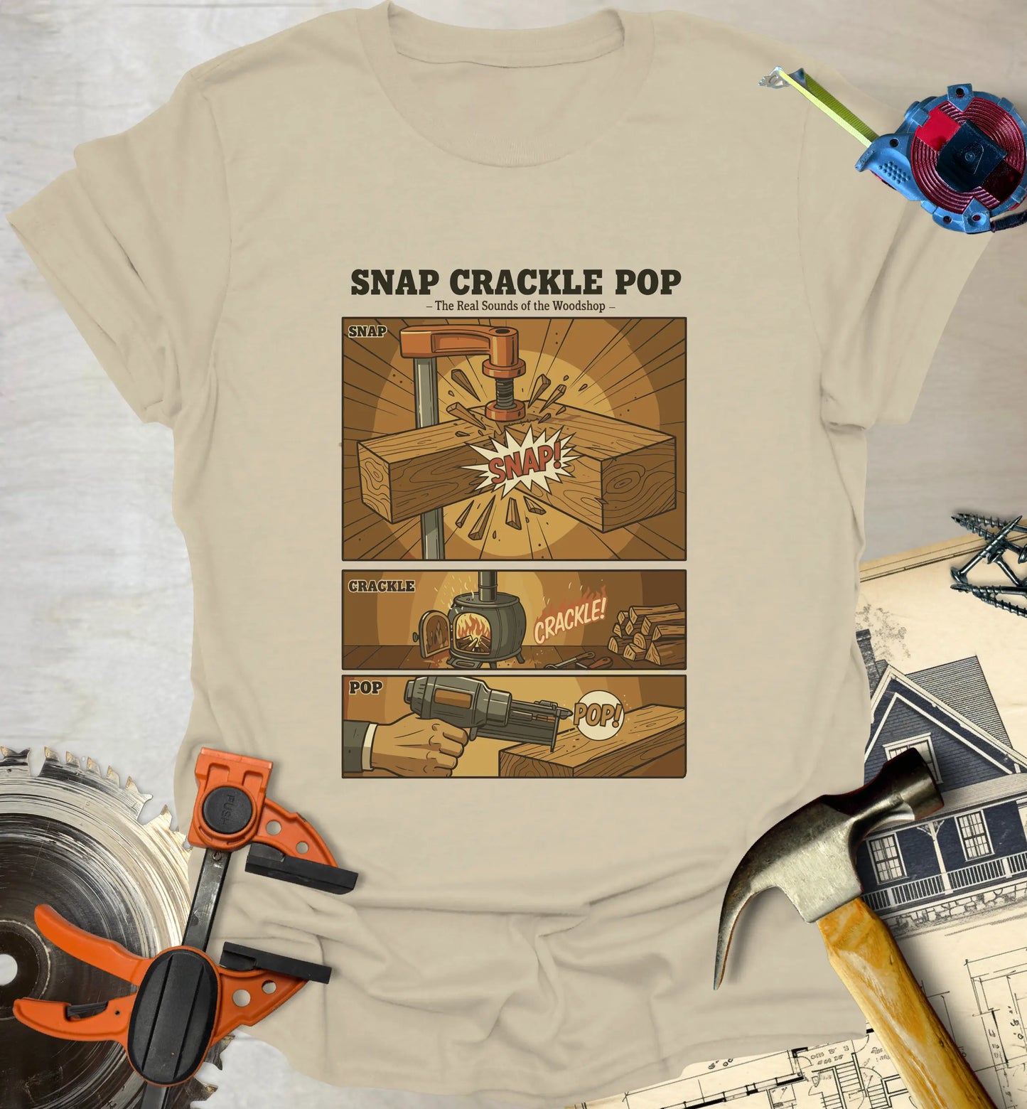 Sounds of Woodworking T-Shirt