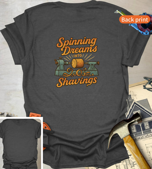 Spinning Dreams T-Shirt | Back
