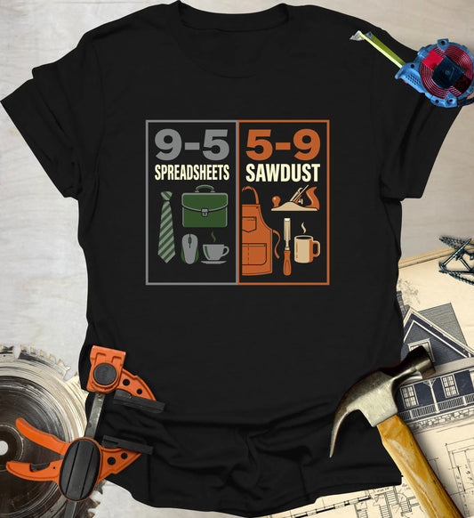 Spreadsheets Sawdust T-Shirt
