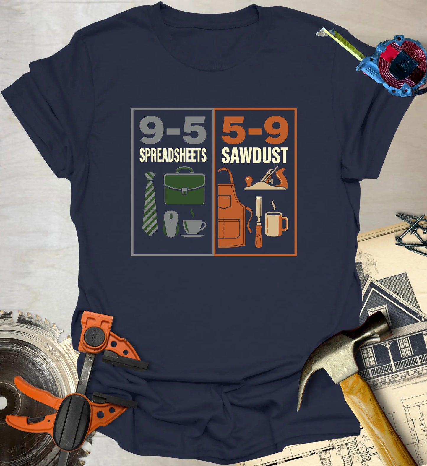 Spreadsheets Sawdust T-Shirt