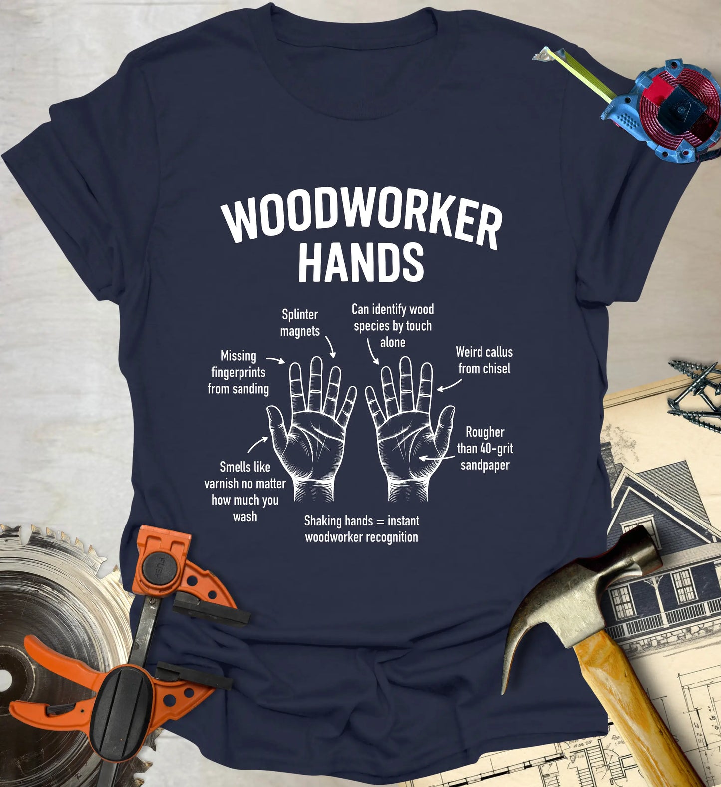 Woodworker Hands T-Shirt