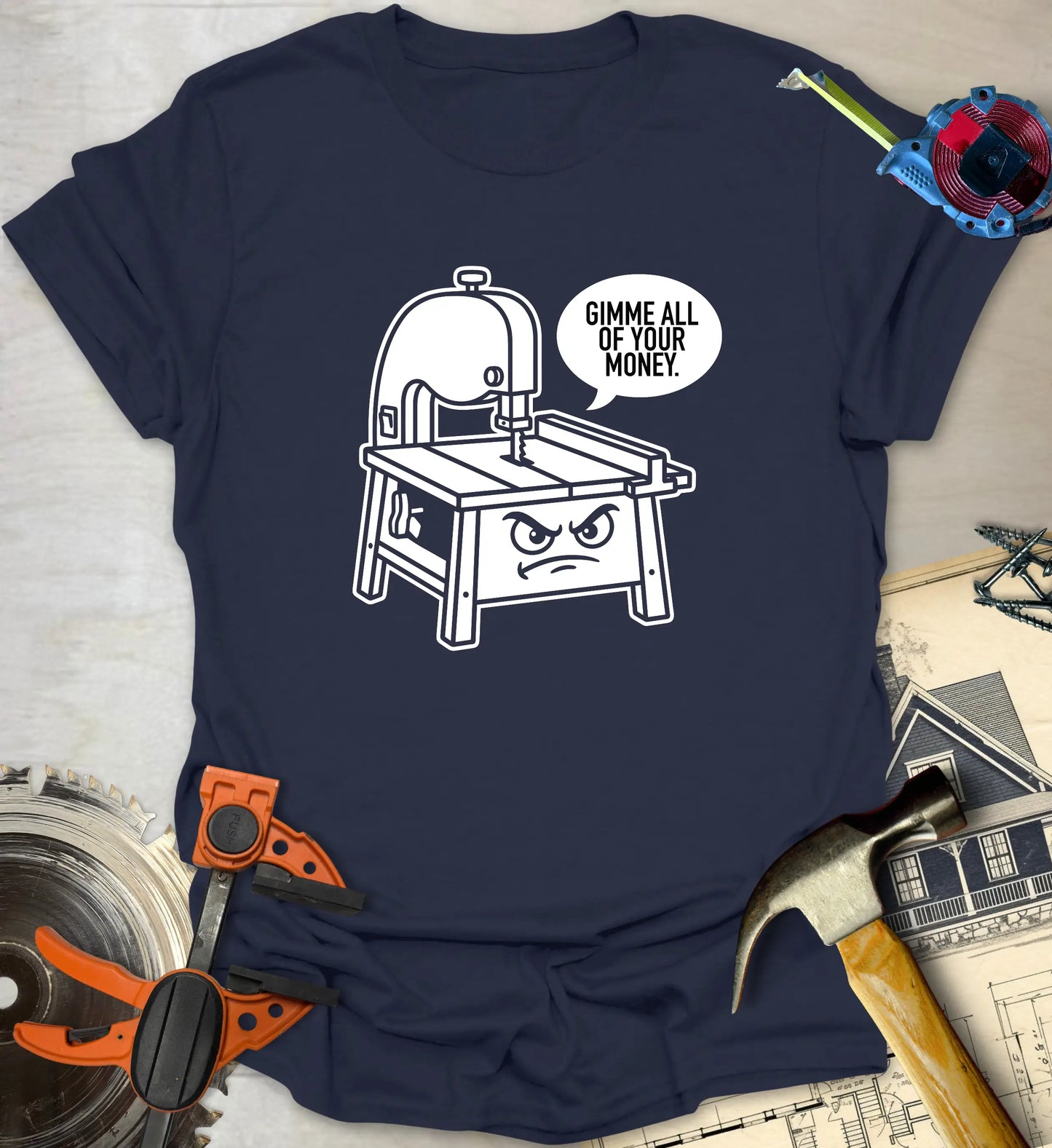 Band Saw Money - Navy