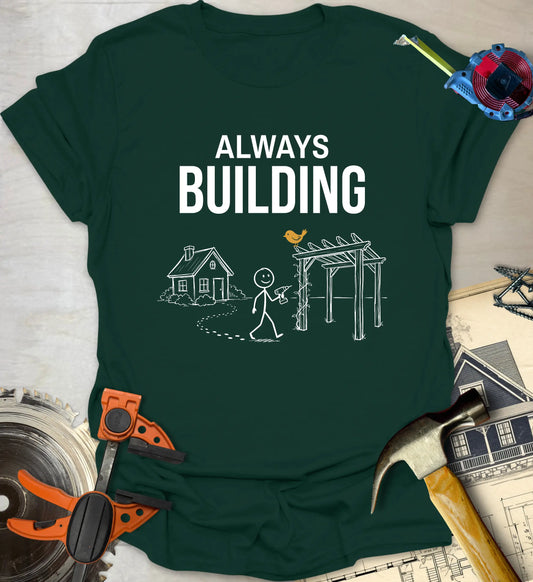 Building Pergola - Forest Green