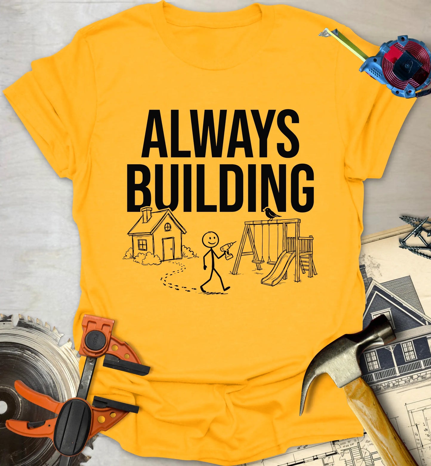 Building Playset - Gold