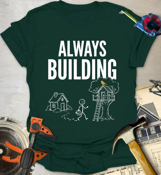 Building Treehouse - Forest Green