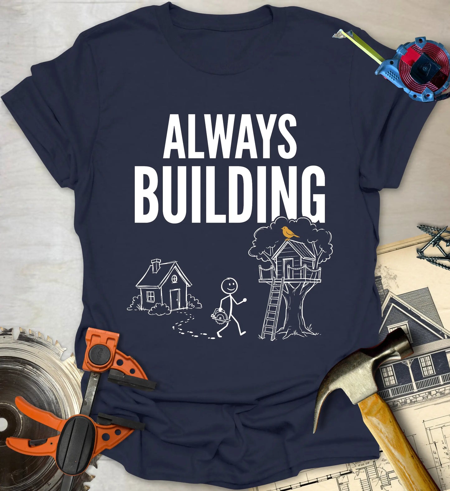 Building Treehouse - Navy