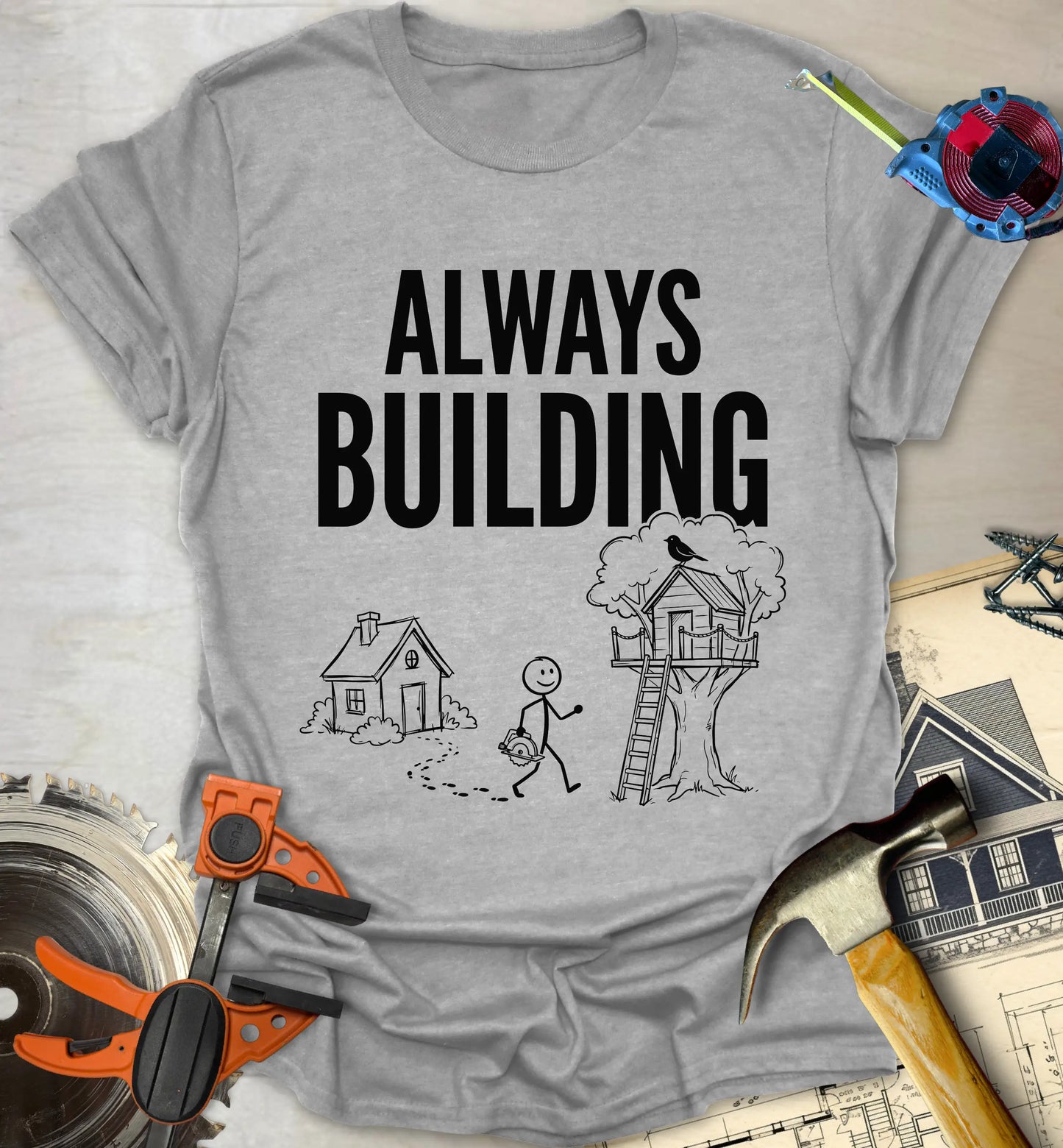 Building Treehouse - Sport Grey