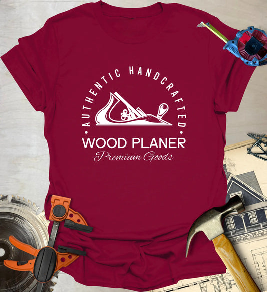 Handcrafted Wood Planer T-Shirt