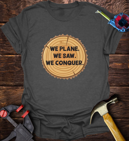 We plane we saw we conquer