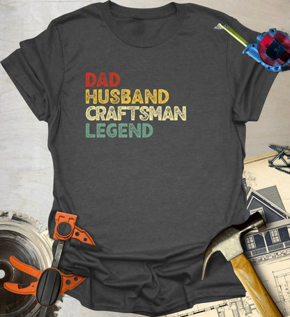 Dad Husband Legend T-Shirt