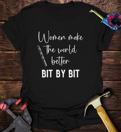 Women make the world better bit by bit