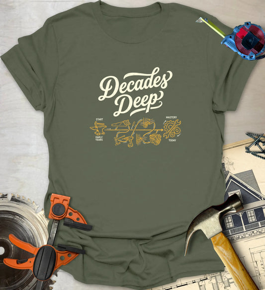 Decades Deep - Military Green