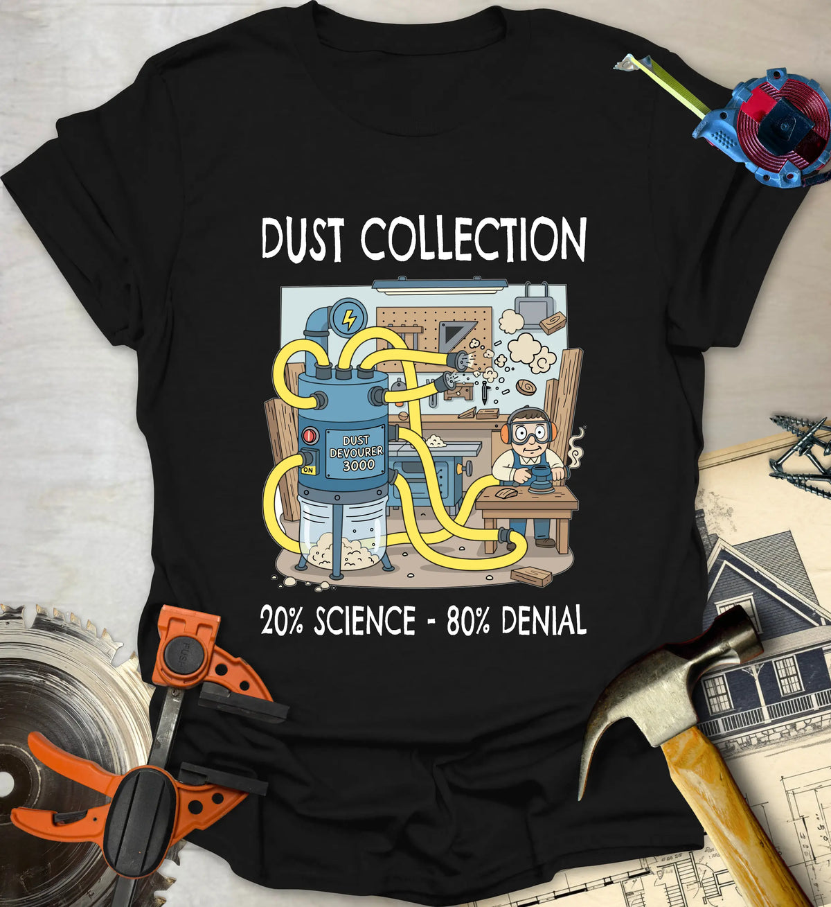 Dust Collection T-Shirt – Sawdust Style