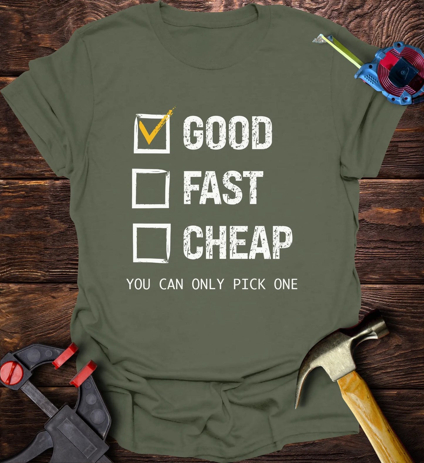 Good Fast Cheap - You can only pick one