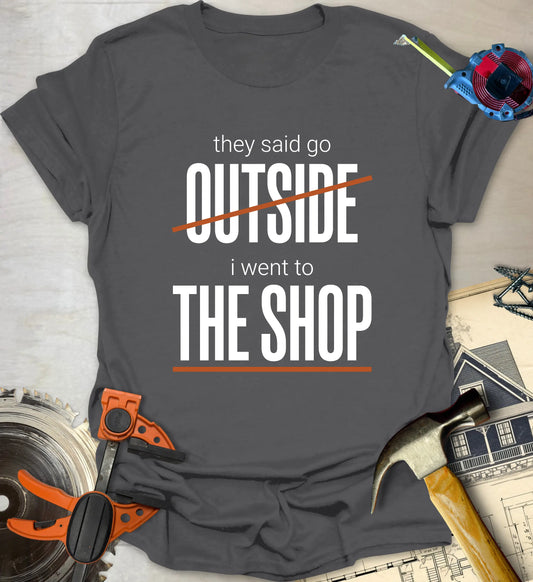 Go Outside - Charcoal