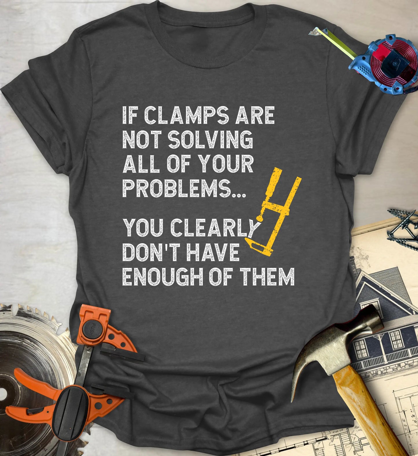 If clamps - Dark Heather