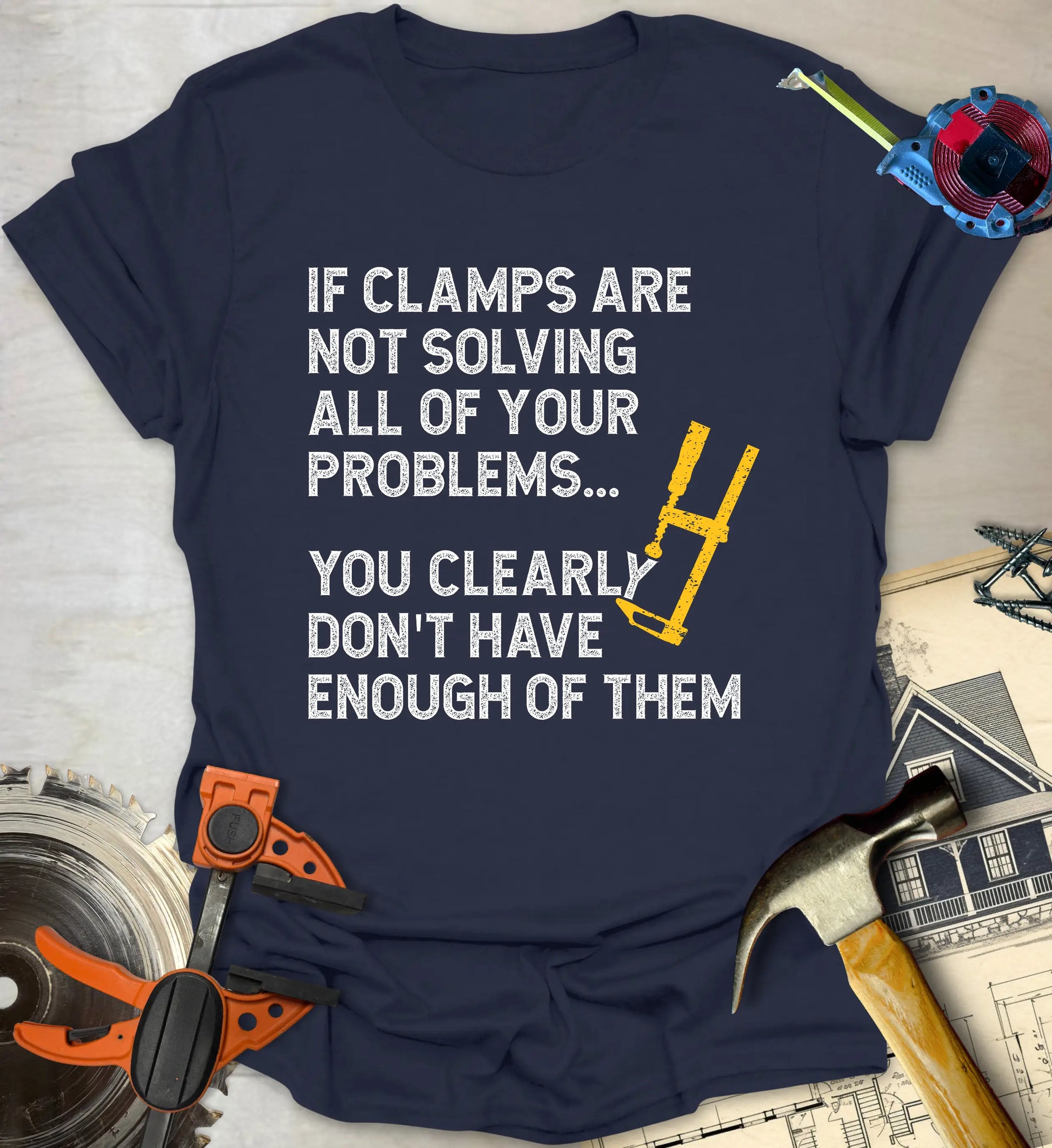 If clamps - Navy