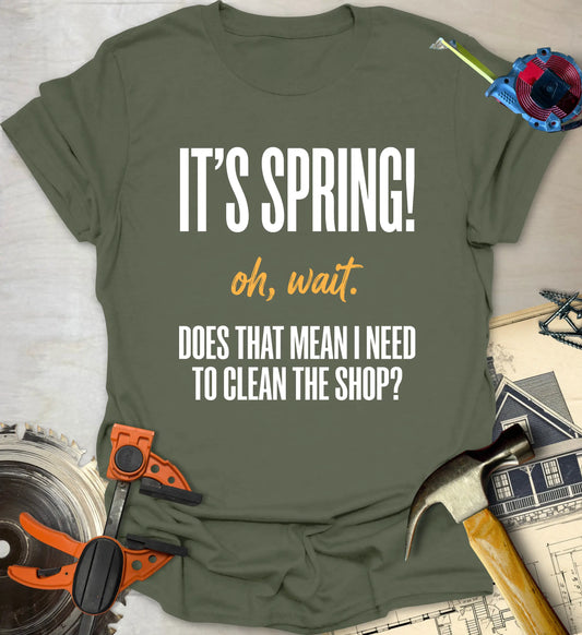 It's Spring - Military Green