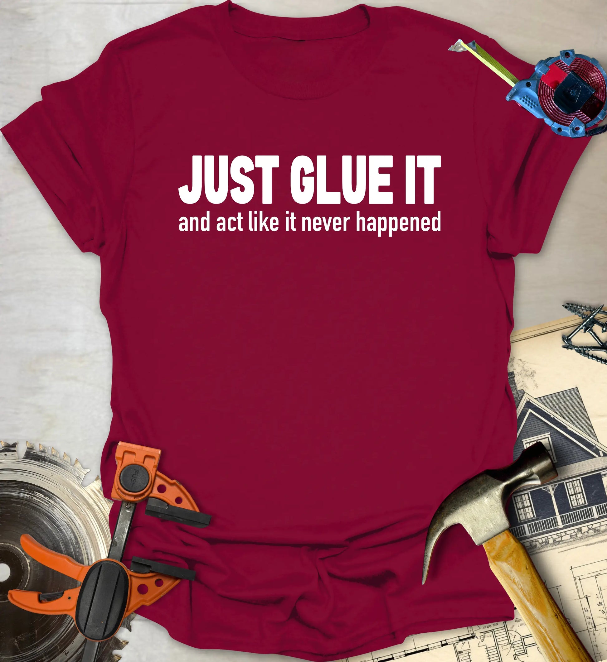 Just Glue It - Cardinal Red