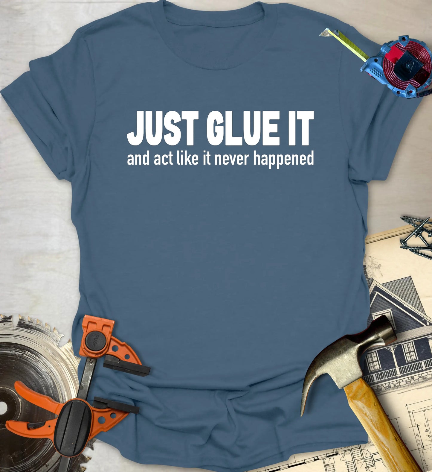 Just Glue It - Indigo Blue
