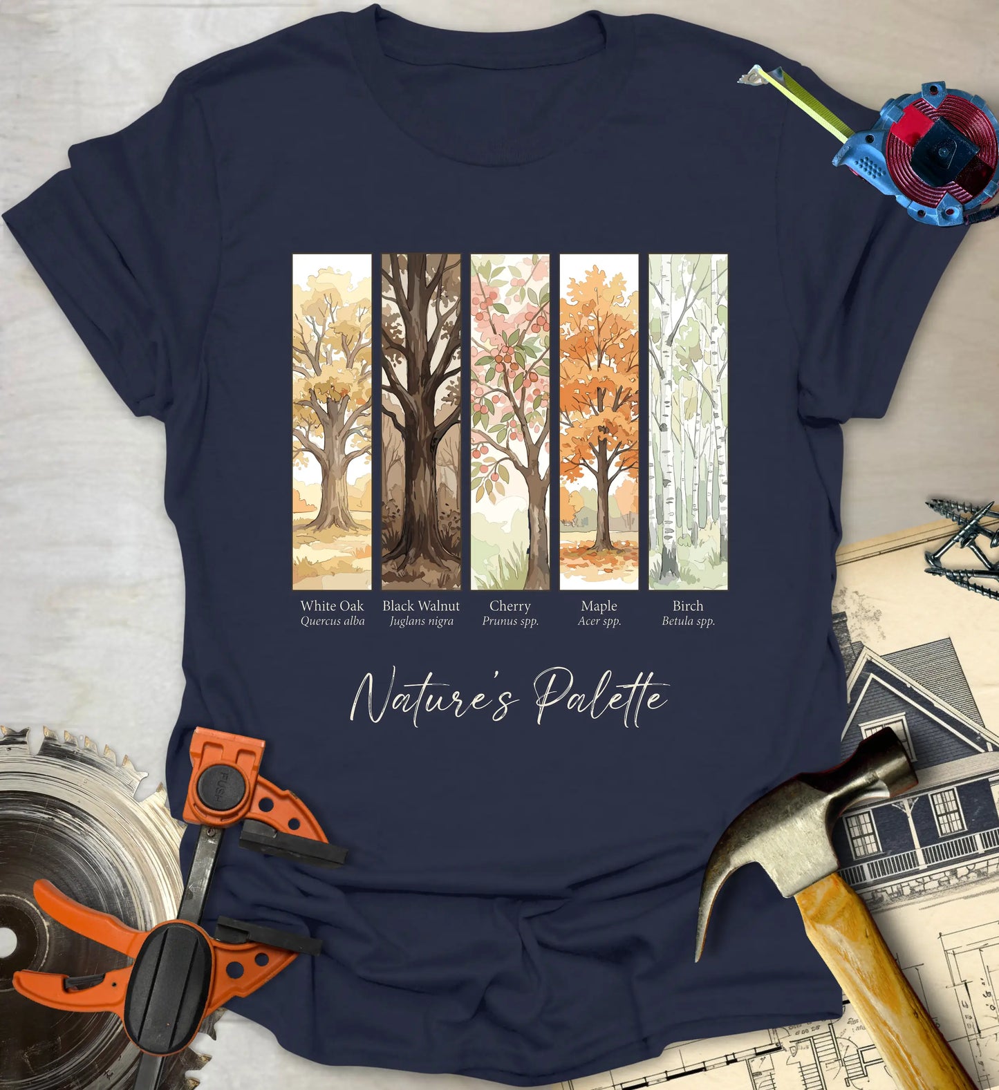 Nature's Palette - Navy