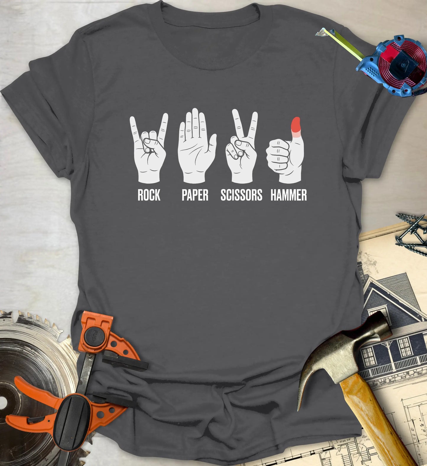 Rock Hammer - Charcoal