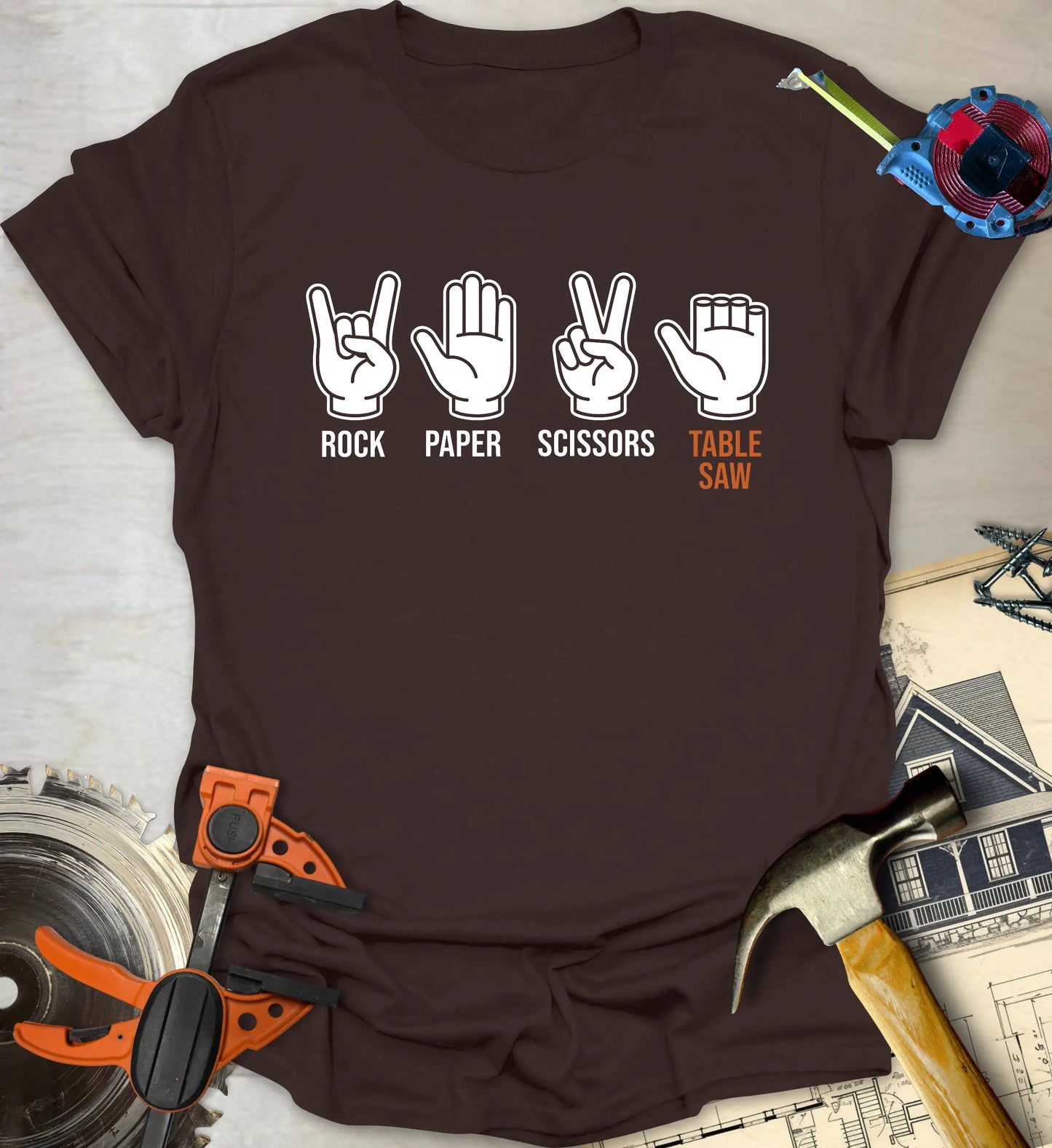 Rock Table Saw - Dark Chocolate