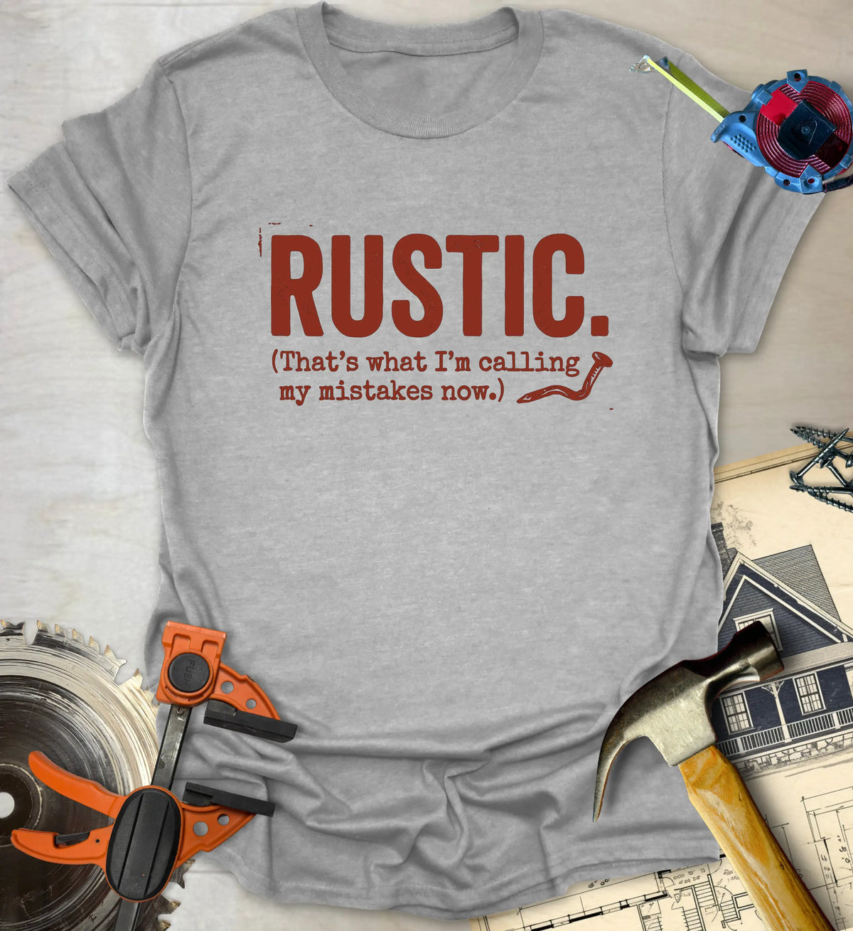 Rustic T-Shirt – Sawdust Style