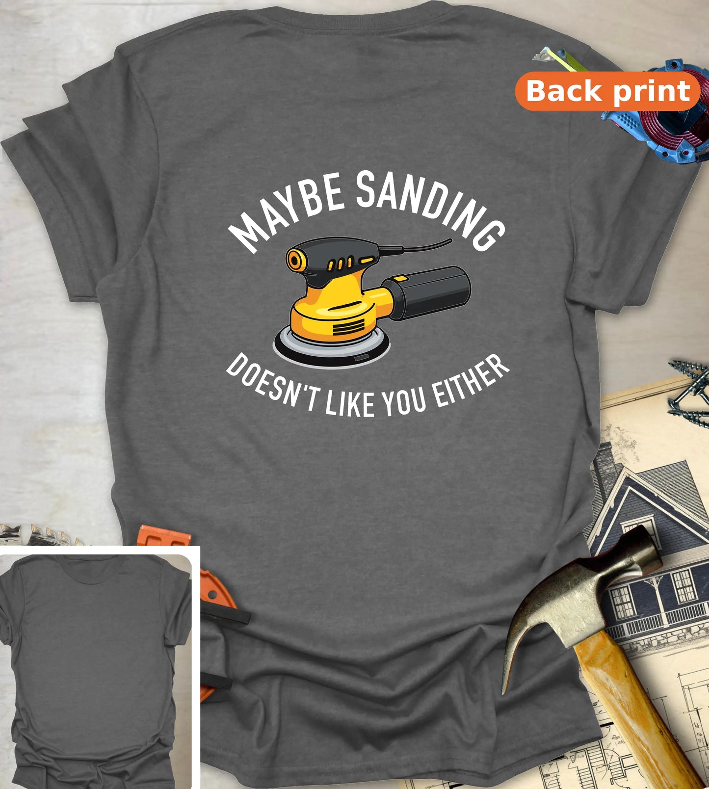 Sanding doesn't like you - Graphite Heather