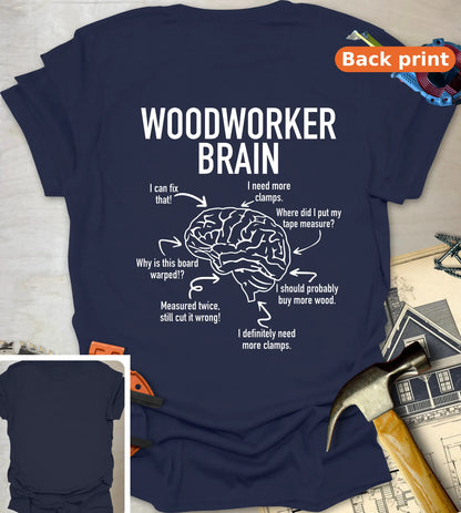 Woodworker Brain - Navy